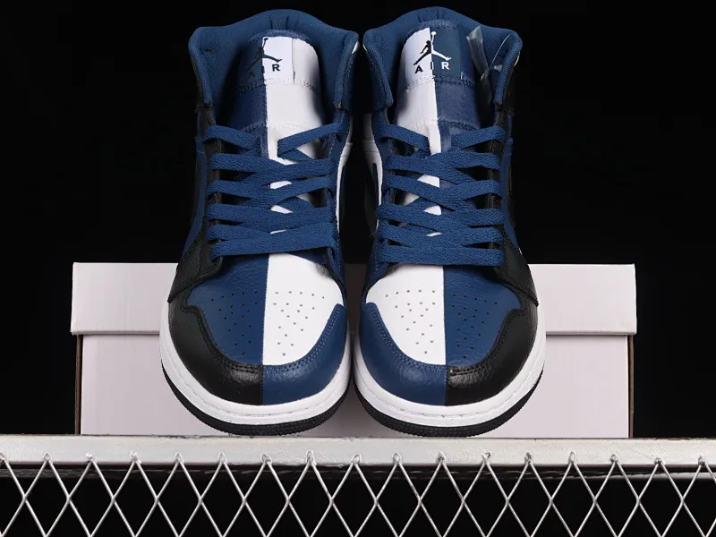 All categories Air Jordan Jordan series basketball shoes Air Jordan 1 Mid Air Jordan 1 Mid "French Blue" AJ1 Joe 1 Yin Yang China basketball shoes DR0501-401